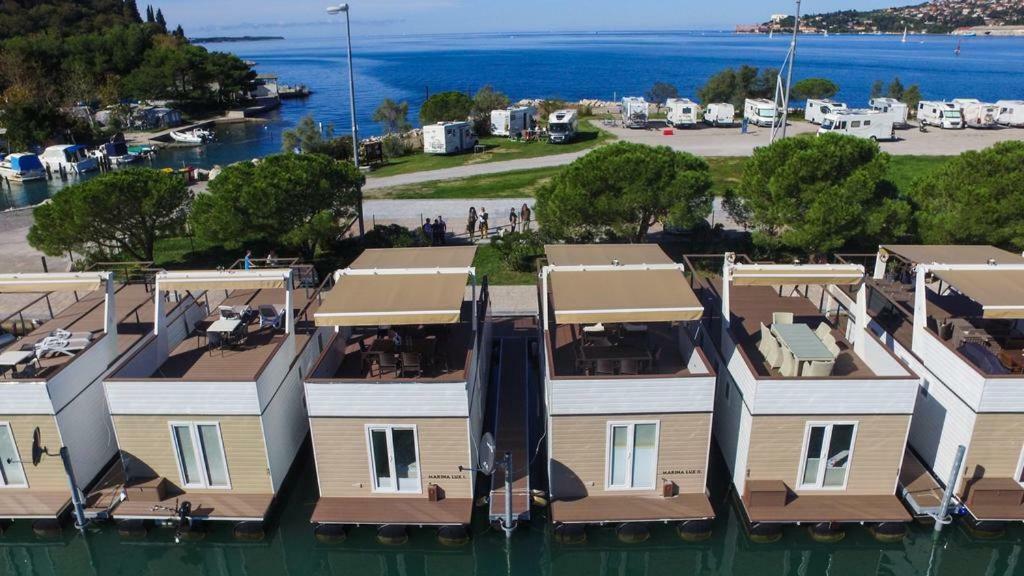 Appartement Floating Sea House Shark 1 à Lucija Extérieur photo